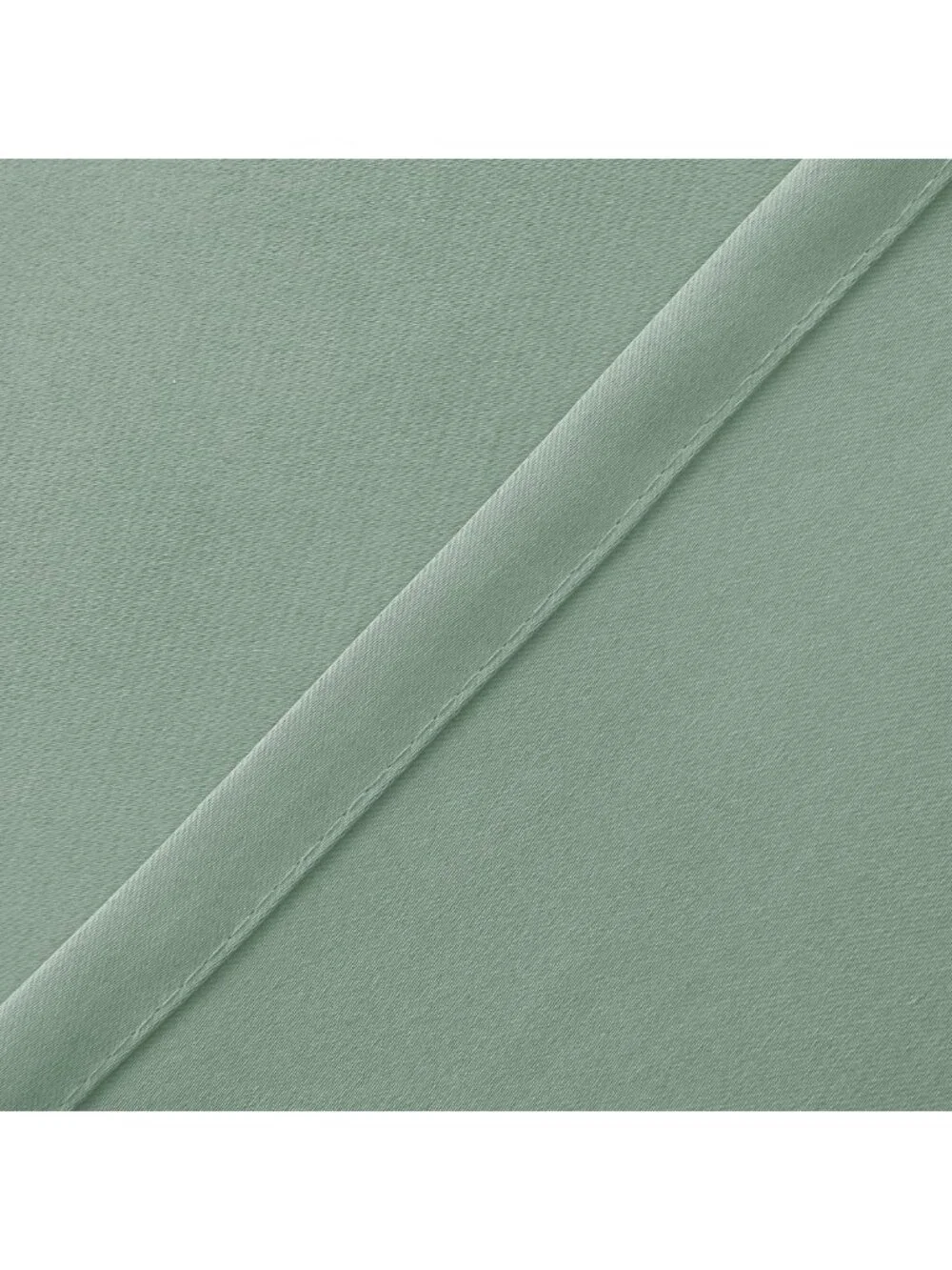 Light Sage Blackout Thermal Insulated Valance Curtain for Kitchen, 42x12 Inches